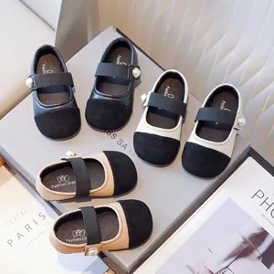 Elegantes zapatos de princesa Mary Jane antideslizantes para niñas en varios colores