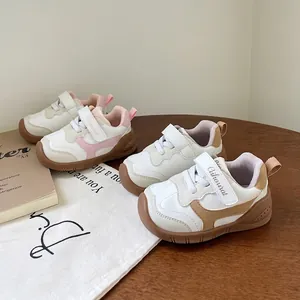 Zapatos Primeros Pasos Bebé Niño Suela Blanda Zapatillas Cuero Microfibra Casual Niños Niñas Antideslizante Cierre Adherente
