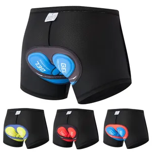 Unisex Radsport Unterwäsche Gepolstert 3D Silikon Gel Stoßfest Atmungsaktiv Mesh Schnelltrocknend Fahrradhose Für Mountainbike