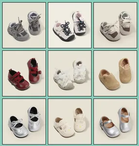 Collection de chaussures de marche pour tout-petits en divers styles et couleurs