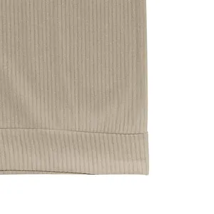 Detailed macro shot showing the ribbed fabric texture of a heavyweight men's sweatshirt