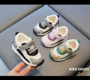 Breathable toddler sneakers with mesh upper and soft sole for kids