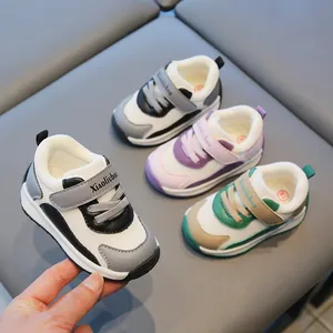 Toddler Baby Walking Shoes Breathable Mesh Soft Sole Infant First Walkers Casual Sport Sneakers Velcro Shoes For Boys Girls