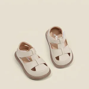Baby Lauflernschuhe Für Jungen Mädchen Kleinkind Weiche Sohle Kunstleder Loafer Säugling Atmungsaktiv T-Strap Flats Klettverschluss Schuhe