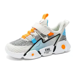Leichte Kinder-Laufschuhe mit atmungsaktivem Mesh und weicher Sohle für 7-12 Jahre