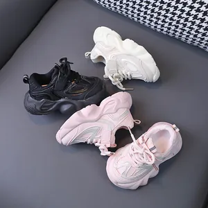 Kleinkind Kinder Mode Mesh Sneaker Atmungsaktiv Leicht Rutschfest Dad Shoes Für Jungen Mädchen Casual Laufschuhe Frühling Herbst