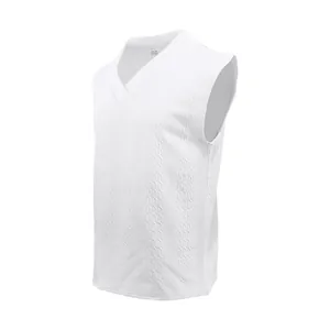 Vue détaillée d'un débardeur en tricot torsadé blanc pour homme avec col en V