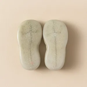 Soft transparent non-slip soles of baby walker sock shoes for indoor kindergarten use