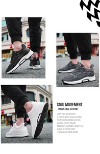 Multiple color options of breathable fly-knit sneakers with height-increasing soles for men.