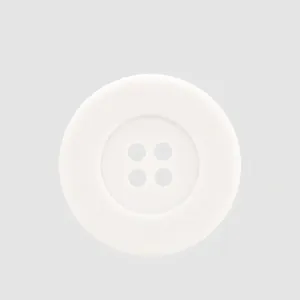 Eco Friendly Natural Cotton Fiber Buttons Round Four Hole Sewing Buttons For Cotton Linen Coats Shirts Garment Accessories