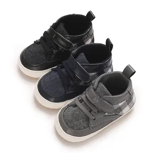 Trois couleurs de chaussures de marche antidérapantes pour bébés garçons et filles