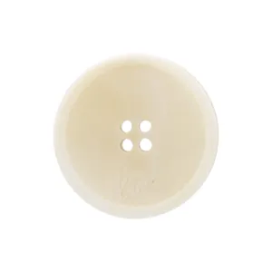 Ivory corozo nut four-hole button for high-end men's suits