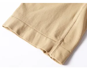 Macro detail showing the seamless hem and breathable fabric of high-waist shapewear