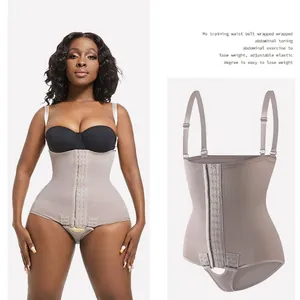 Professional high waist tummy control shapewear bodysuit for waist training and slimming