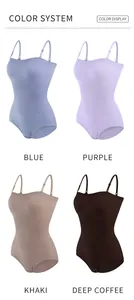 Tableau de sélection de couleurs pour gaine amincissante sans couture pour femmes
