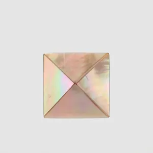 Square Natural Shell Buttons Pyramid Faceted Mother Of Pearl Buttons For Women Shirts Coat Sewing High End Apparel Accessory