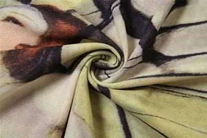 Macro shot of breathable mesh fabric featuring a stylish butterfly wing print detail.
