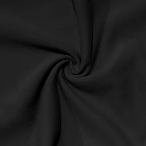 Detailed close-up showing the breathable black fabric texture of men's casual pants