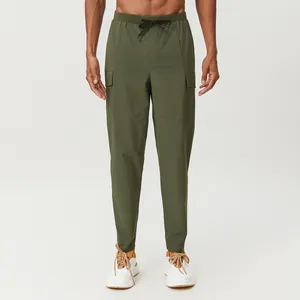 Pantalon Cargo à Séchage Rapide pour Hommes Multi-Poches Extérieur Pantalon de Randonnée Joggers Athlétiques Respirants pour Citywalk