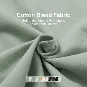 Close-up texture of soft cotton blend fabric for breathable sports tank tops