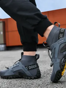 Atmungsaktive Outdoor-Wander- und Wattschuhe mit rutschfester Gummisohle für Damen