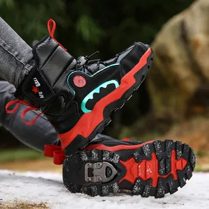 Stivali da neve per bambini resistenti e caldi antiscivolo per avventure invernali all'aperto