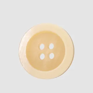 Boutons en Résine de Style Japonais Haut de Gamme Ronds à 4 Trous Mats Aspect Bois pour Manteaux Costumes Pulls Chemises Couture DIY