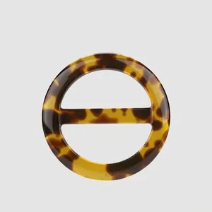 Japanese Style Resin Buttons High End Tortoiseshell Pattern Round 4-Hole Buttons And Decorative Buckles For Coats Suits Shirts Sewing DIY Accessories