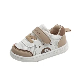Toddler breathable mesh walking shoes with soft non-slip sole for 1-3 years