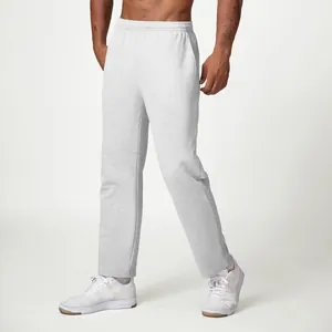 Men's Casual Sporty Sweatpants Cotton Polyester Blend Loose Fit Straight Leg Joggers For Citywalk Home Commuting Fashionable Trousers