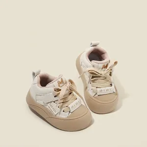 Maibuxiong Scarpe da Camminata Sportive per Neonati Bambini e Bambine Sneaker da Passeggio Autunnali in Pelle Microfibra Suola Morbida