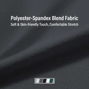 Close-up texture of quick-dry breathable mesh fabric for men's seamless sports t-shirt