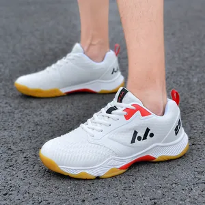 Scarpe da Badminton Professionali Leggere per Uomo Donna Sneakers da Allenamento in Mesh Traspirante Antiscivolo per Pallavolo Tennis