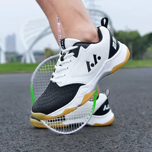 Scarpe da badminton leggere e traspiranti con suola in gomma per uomo e donna sportivi