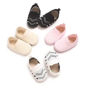 Baby Mesh Atmungsaktive Lauflernschuhe Rutschfeste Weiche Sohle Säugling Bodensocken Kleinkind Casual Wanderschuhe