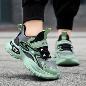 Kids stylish non-slip sneakers with soft sole for autumn outdoor sports activities