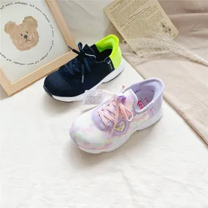 WOW brand breathable children's slip-on sneakers for boys and girls, athletic shoes 19-22cm