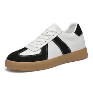 Baskets GAT rétro pour hommes avec 6cm de hauteur augmentée, chaussures décontractées
