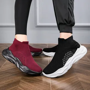 Chaussures de sport d'hiver chaudes à enfiler pour hommes et femmes randonneurs