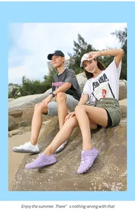 Lightweight and breathable outdoor water shoes for beach, swimming, and indoor fitness.