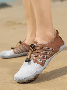 Outdoor Men Women Five Finger Barefoot Water Shoes Quick Dry Anti Slip Rubber Sole Hiking Trekking Wading Surfing Aqua Shoes