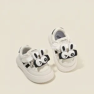 Maibuxiong Scarpe Primi Passi Bambino Cartone Animato Coniglio Microfibra Sneakers in Pelle Neonato Ragazzi Ragazze Sportive Casual Antiscivolo