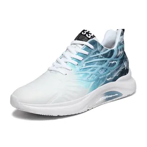 Heren Ultra Lichte Lengteverhogende Hardloopschoenen Ademend Mesh Sportieve Casual Sneakers Voor Studenten MD Zool Elastische Zijde Bovenwerk