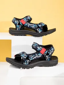 Boys' and girls' camouflage sports sandals with anti-slip soles for summer beach