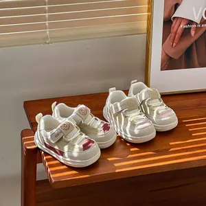 Zapatillas de Malla Transpirable para Bebé Niños Niñas Primavera Nuevos Zapatos de Caminar Casuales Antideslizantes para Niños