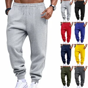 Men's Classic Sports Joggers American Style Thin French Terry Sweatpants Casual Fitness Training Running Bottom