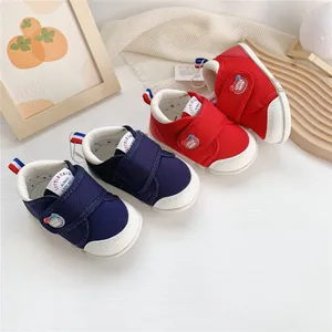 Zapatos de Primeros Pasos para Bebé Zapatillas Infantiles Malla Transpirable Suela Blanda Antideslizante Cierre de Velcro