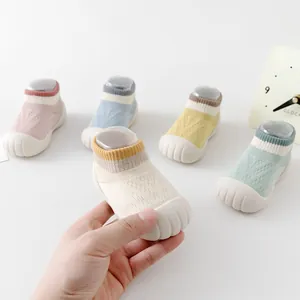Breathable soft sole baby walker shoes socks with non-slip design for infants and toddlers