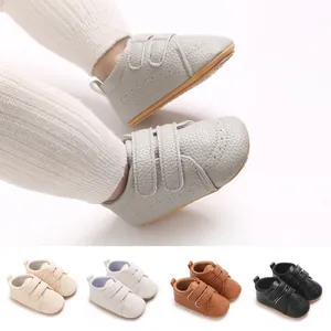 Scarpe classiche per bambini in stile britannico con suole in gomma antiscivolo