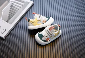 Breathable baby soft-sole anti-slip sneakers for boys and girls aged 0-2